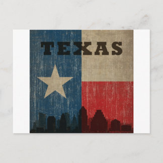 Vintag Texas Postkarte