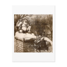Vintag Thomas Nash Harpers wöchentlich 1865 Santa