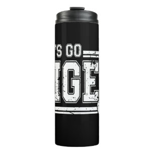 Vintag Tigers School Sports Name Retro Thermosbecher