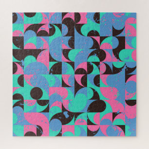 Vintag Tiles Neon Pink Green