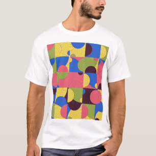 Vintag Tiles Retro-Muster der 60er Jahre T-Shirt