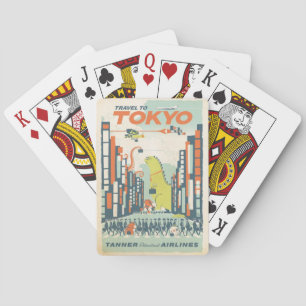 Vintag Tokio Japan Spielkarten