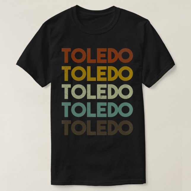 Vintag Toledo Ohio 80er Style Pullover (Design vorne)