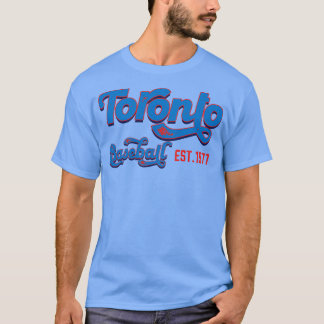Vintag Toronto Baseball Est 1977 Baseball Lover T-Shirt