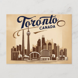 Vintag Toronto, Kanada Postkarte