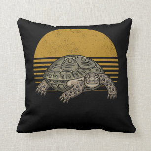 Vintag Tortoise Lover Retro Turtle Kissen