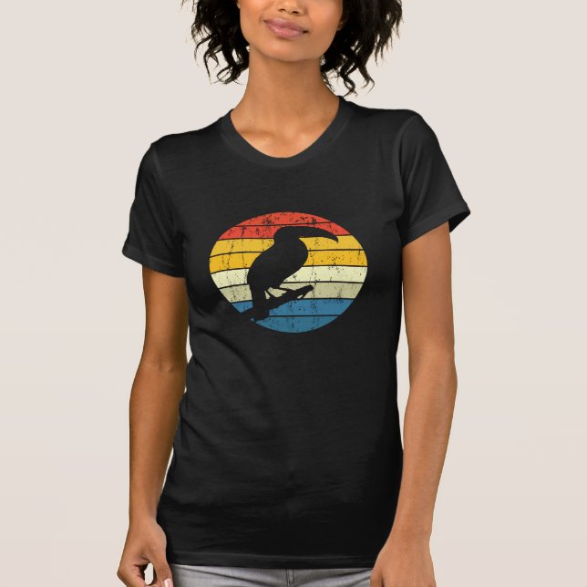Vintag Toucan Retro T-Shirt (Vorderseite)