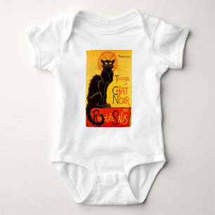 Vintag Tournee de Chat Noir Black Cat Baby Strampler