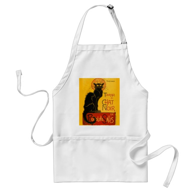 Vintag Tournée du Chat Noir Theophile Steinlen Schürze (Vorne)