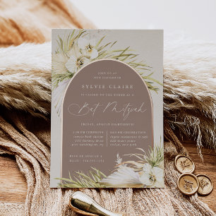 Vintag Tropics Bat Mitzvah Folieneinladung