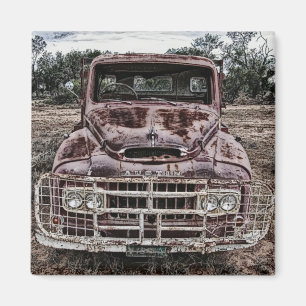 Vintag Truck Austin Magnet