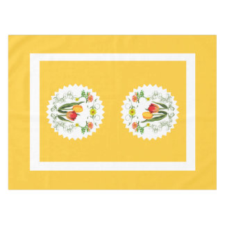 Vintag Tulips Tableclout Tischdecke