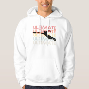 Vintag Ultimate Frisbee Sport Retro Hoodie
