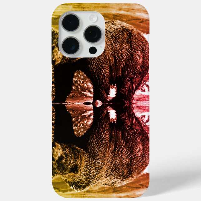 Vintag USA Alaska Braunbär Case-Mate iPhone Hülle (Rückseite)