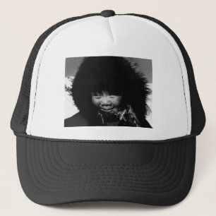 Vintag USA Alaska eskimo child Truckerkappe