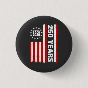 Vintag USA Halbjahrhundert 250 Button