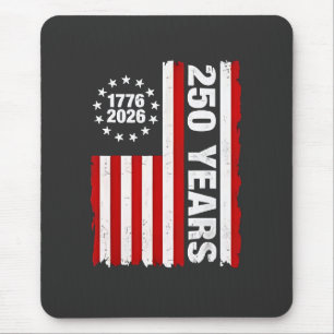 Vintag USA Halbjahrhundert 250 Mousepad
