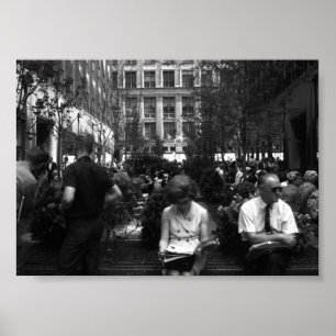 Vintag USA New York Rockefeller Center Poster