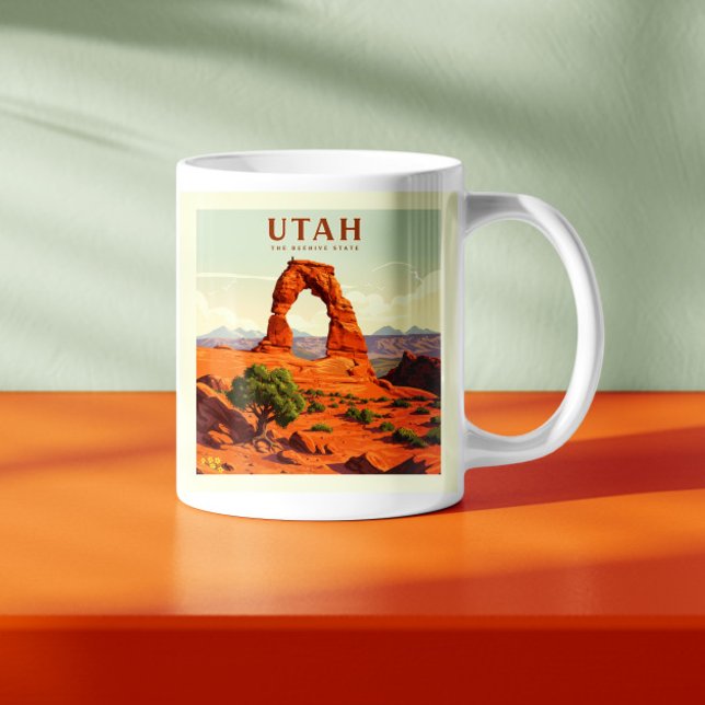 Vintag Utah Kaffeetasse (Von Creator hochgeladen)