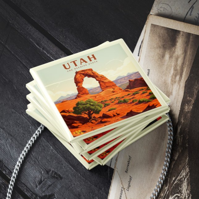 Vintag Utah Magnet (Von Creator hochgeladen)