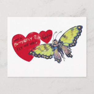 Vintag Valentine Feiertagspostkarte