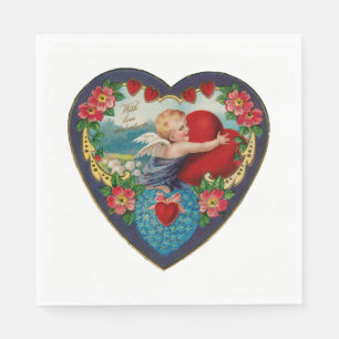 Vintag Valentine Serviette