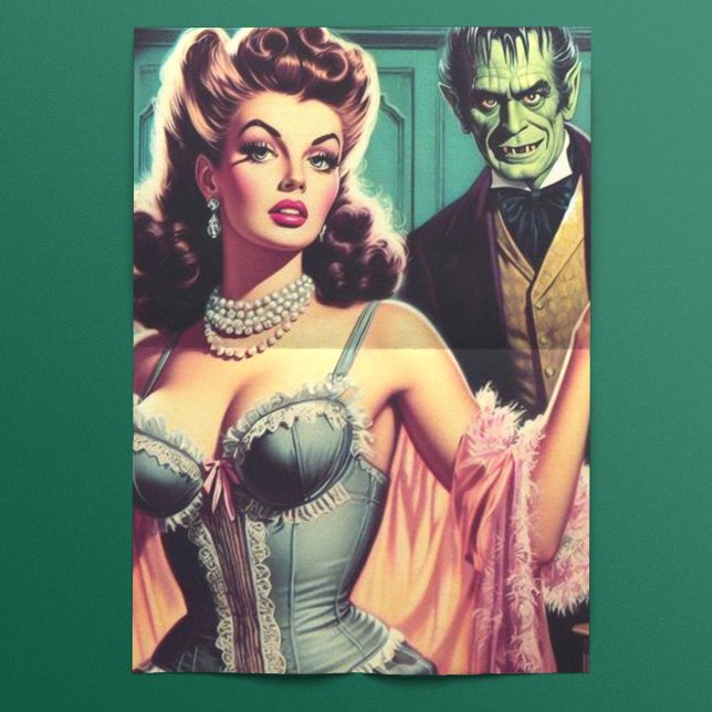 Vintag Vampire Girl Seidenpapier (Von Creator hochgeladen)