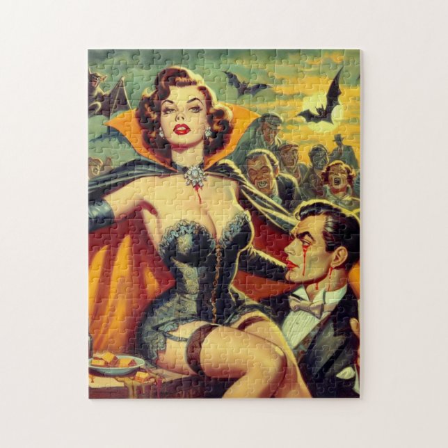 Vintag Vampire Woman (Vertikal)