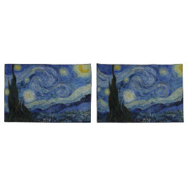 Vintag Van Gogh: Die Sternennacht Kissenbezug