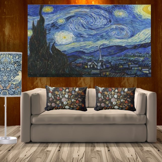 Vintag Van Gogh: Die Sternennacht Leinwanddruck (Von Creator hochgeladen)