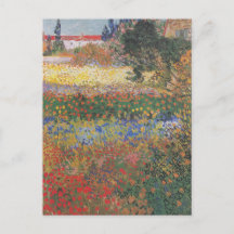 Vintag Van Gogh Flower Garden