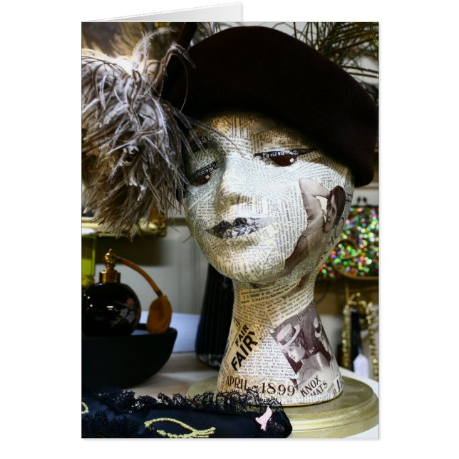 Vintag: Vanity Fair Model - Blank (Vorne)
