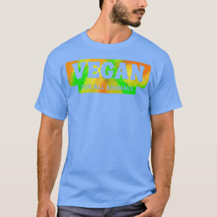 Vintag Vegan, für alle Tiere, grausam T-Shirt