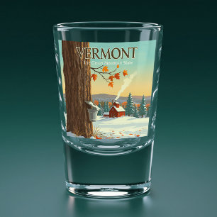 Vintag Vermont Schnapsglas