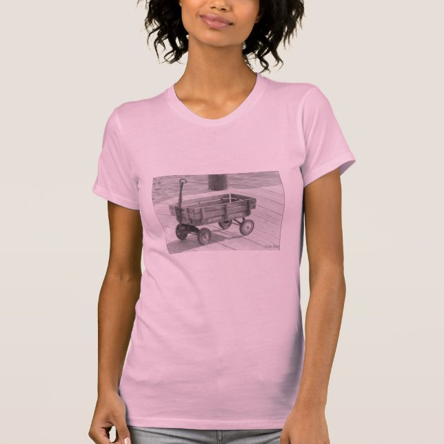 Vintag Wagon Ladys' T - Shirt (Vorderseite)
