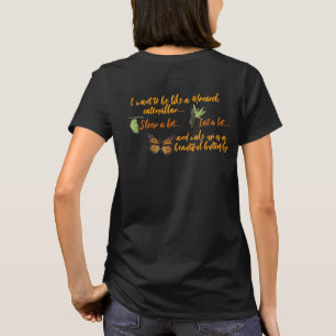 Vintag Wash Monarch Schmetterling T - Shirt