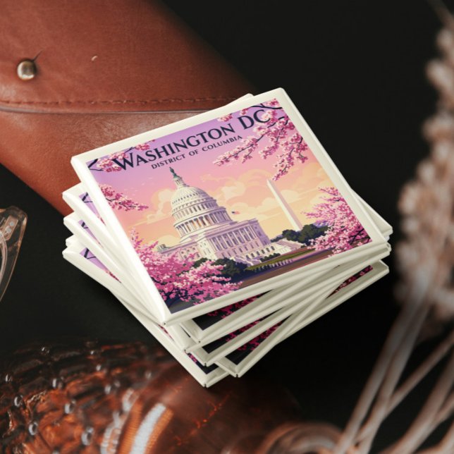 Vintag Washington D.C. Magnet (Von Creator hochgeladen)