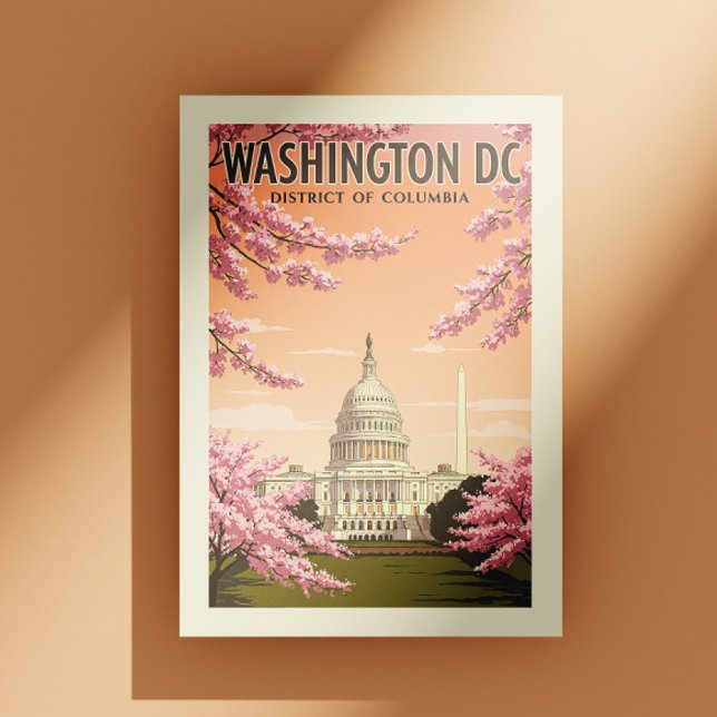 Vintag Washington D.C. Postkarte (Von Creator hochgeladen)