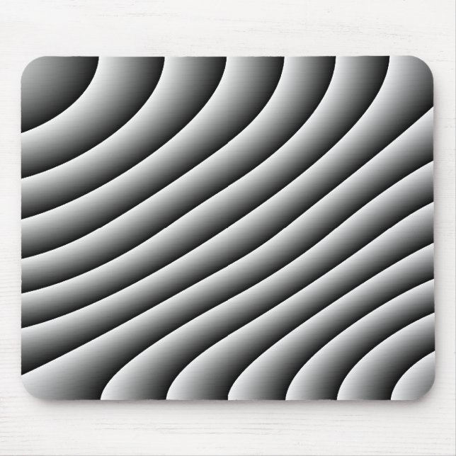 Vintag Wavy Lines Mousepad (Vorne)