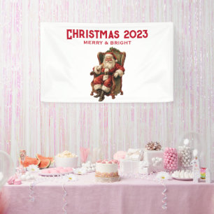 Vintag Weihnachten Banner
