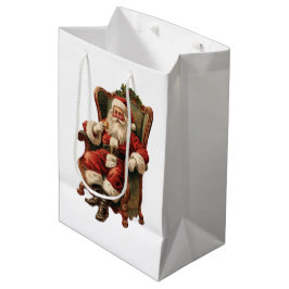 Vintag Weihnachten Mittlere Geschenktüte