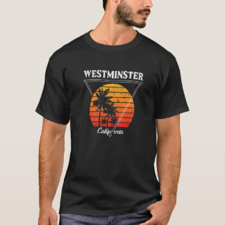 Vintag Westminster California Palm Trees CA Retro T-Shirt
