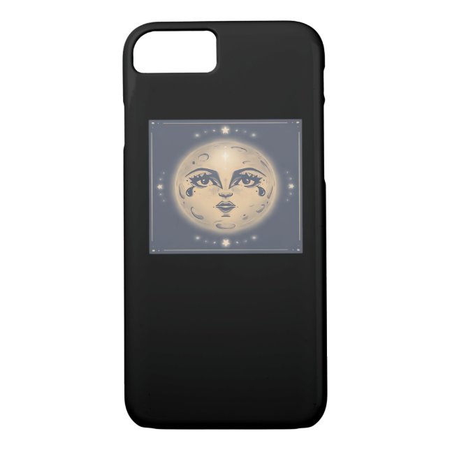 Vintag Whimsigoth Moon Case-Mate iPhone Hülle (Rückseite)