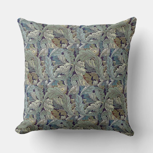 Vintag William Morris Acanthus Kissen (Vorderseite)