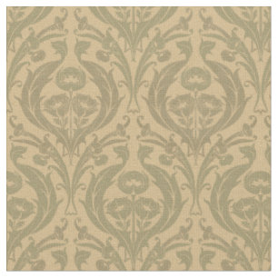 Vintag William Morris Art Nouveau Floral Pattern Stoff
