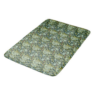 Vintag William Morris Floral Wey Pattern Badematte