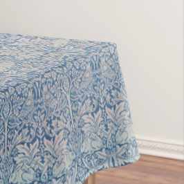 Vintag William Morris Forest Rabbit Bird Foliage Tischdecke