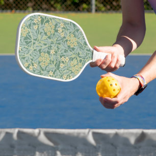 Vintag William Morris Jasmine Pattern Pickleball Schläger