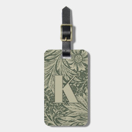 Vintag William Morris Marigold Pattern Gepäckanhänger