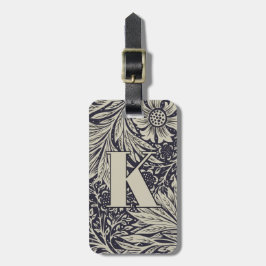 Vintag William Morris Marigold Pattern Gepäckanhänger